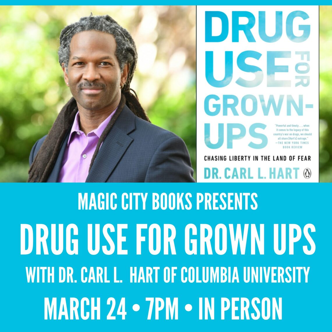 MAGIC CITY BOOKS PRESENTS DRUG USE FOR GROWN UPS