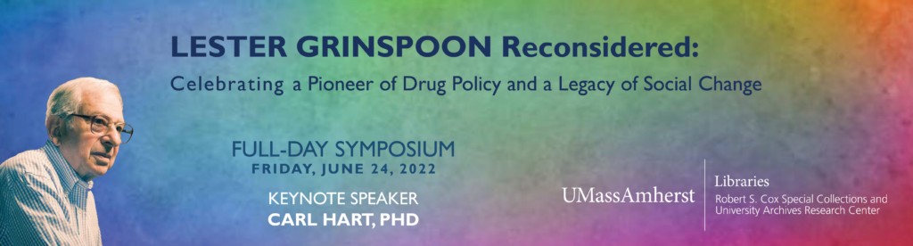 The Grinspoon Symposium drug policy banner